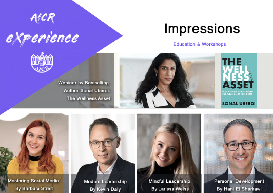 AICR_intl's tweet photo. The organizing committee of AICRexperience 
is delighted to present you the educational contributors Reserve your workshop here: https://t.co/JkshDPAmlG
#AICRINTERNATIONAL #AICRexperience #badenbaden  #receptionist #hotels #hospitality #leadership #personaldevelopment #education https://t.co/u5Utk8zSH4
