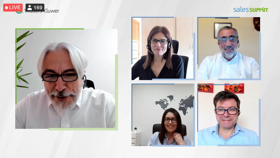 WKa3Software's tweet photo. Hoy conectamos con nuestra red de partners en una nueva sesión de #SalesSummit Wolters Kluwer, en la que compartimos novedades y estrategias para seguir acompañando a empresas y despachos en su #crecimiento y #digitalización.
#EventosWK #SalesSummitWK #a3PartnerExperience https://t.co/ToNJO8WIv9
