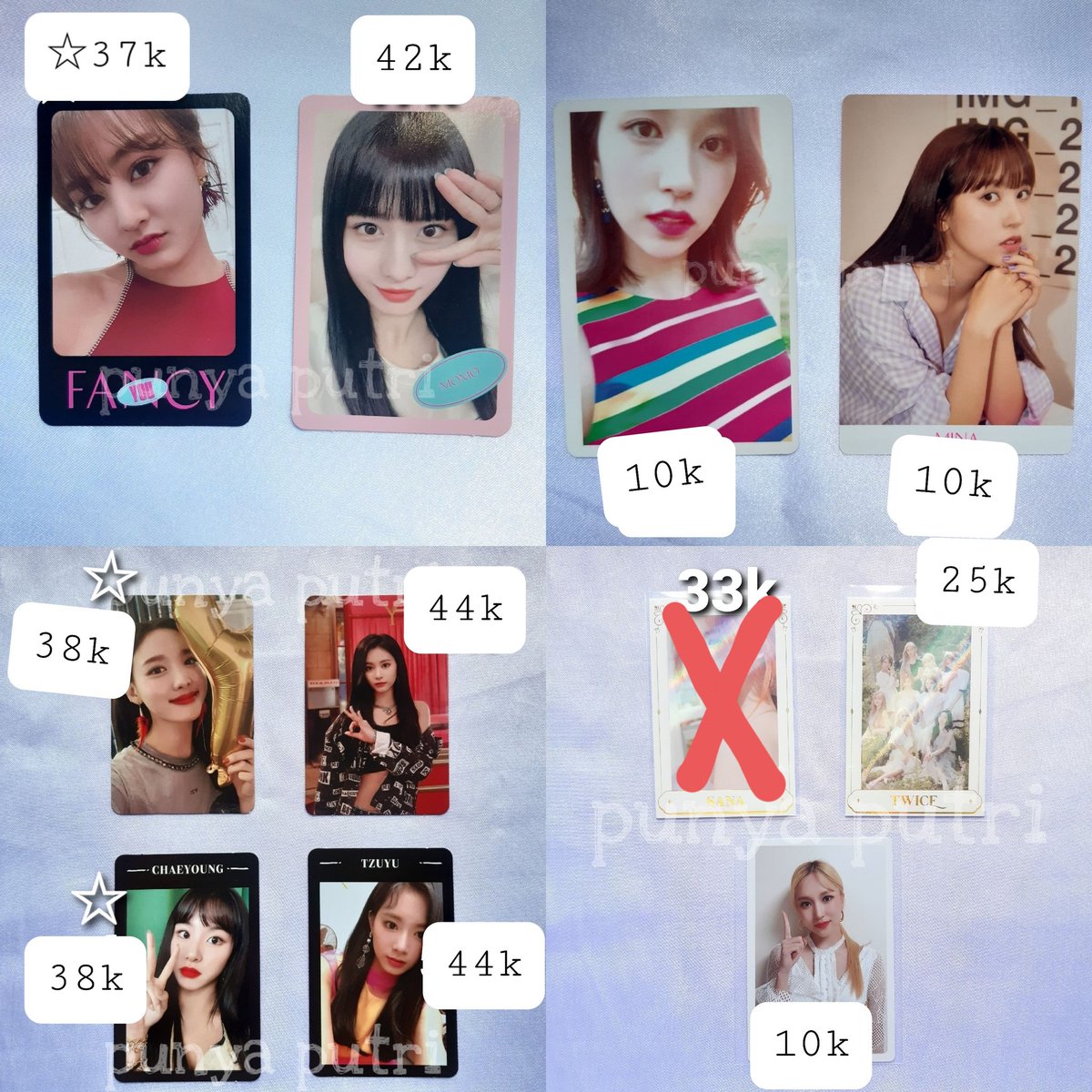 wonfeely's tweet photo. wts // want to sell
PHOTOCARD TWICE
▪︎dom Jawa Tengah
▪︎bisa 🍊 boleh keep event
▪︎☆ = pc ada slight damage (tipis bgt, details dm me ✔)
▪︎pcb min. take 2 pcs
▪︎include packing
▪︎ready ina

tags pc pcb coaster lenti tol fol fancy m&amp;m ewo yes or yes https://t.co/cfGZ28m6Or