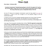 Photo by True and Fair Campaign (@_TFCampaign)