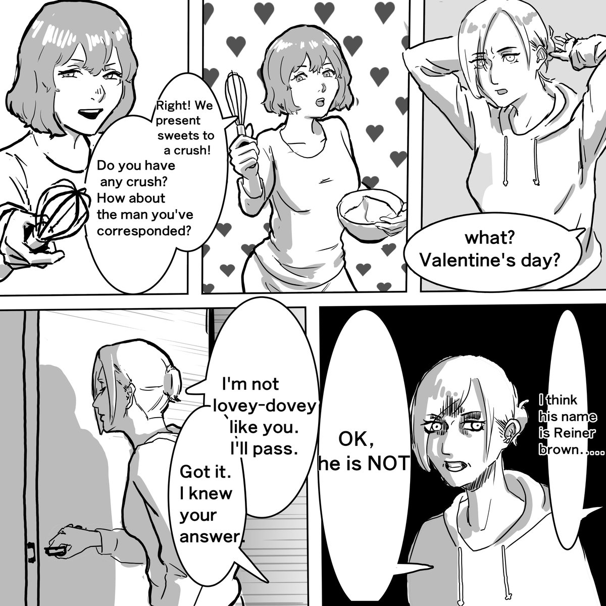 translated in English 
Please tell me if it was wrongツ
#AttackOnTitan 
#annieleonhart 
#aruani 