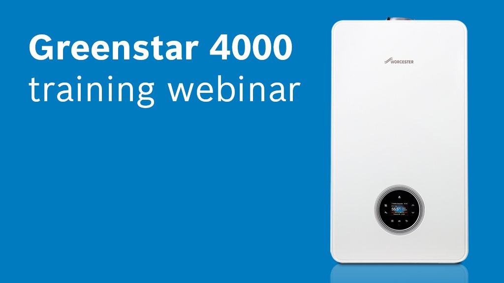 Worcester Bosch Professional Want To Learn More About The Greenstar 4000 Join Our Free Training Webinar Monday 21st February 6pm Where You Ll Learn All About The Boiler From Our