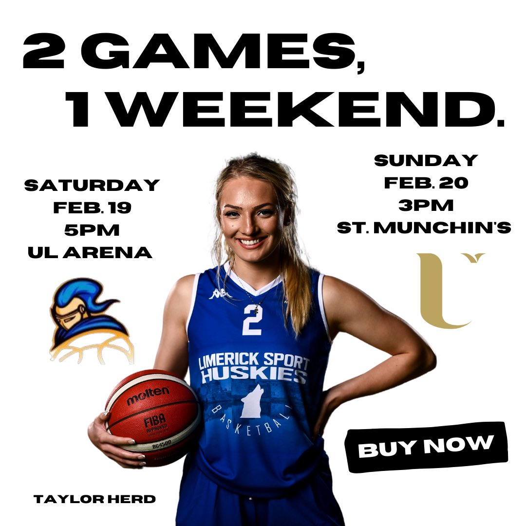 Huskies Nation is spoiled with 2 home games this weekend 😏
