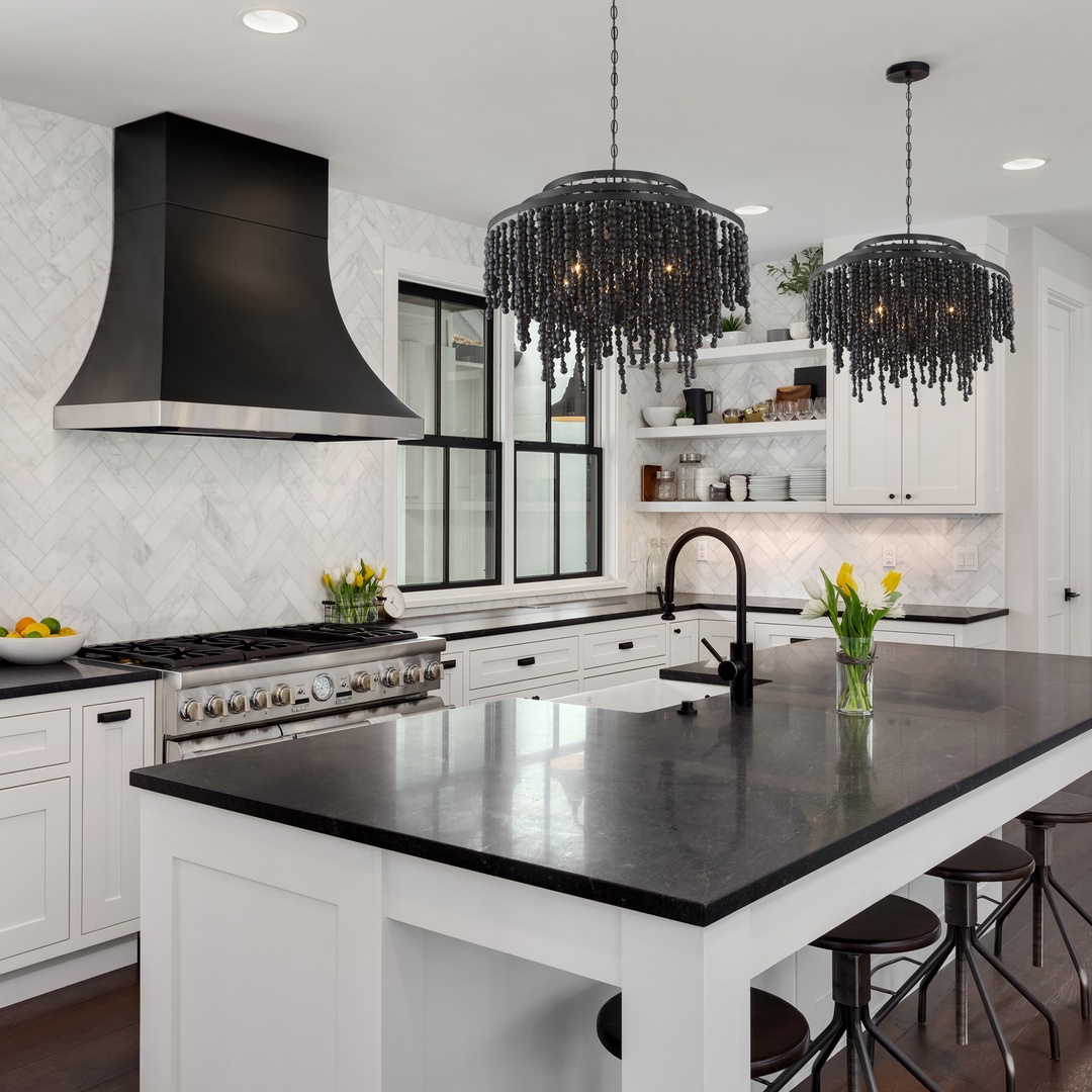 SourceLtg's tweet photo. Welcome to the dark side! 😍 Which island lighting would you choose for your next kitchen project? Let us know in the comments below! 👇 Shop available fixtures here: https://t.co/YV7PPgNT6k #KitchenLighting #IslandLighting https://t.co/LvizGs5T3h
