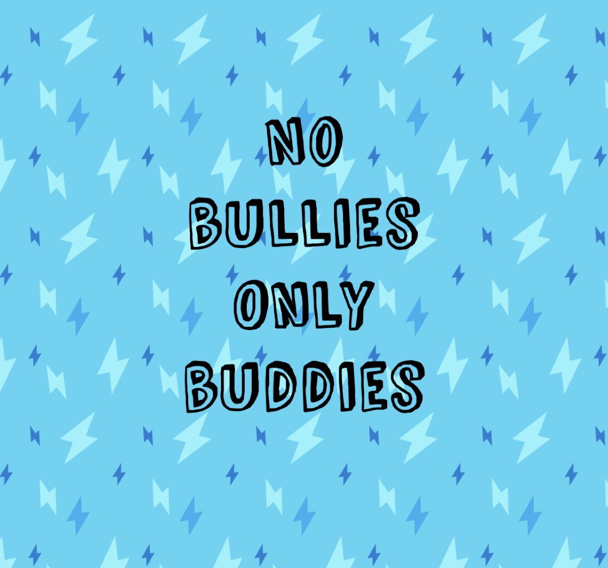 MrsBullionsMaes's tweet photo. Today’s message from Middle School assembly - no bullies, only buddies @Maesydderwen #antibullying #nobulliesonlybuddies https://t.co/Quv9Edurch