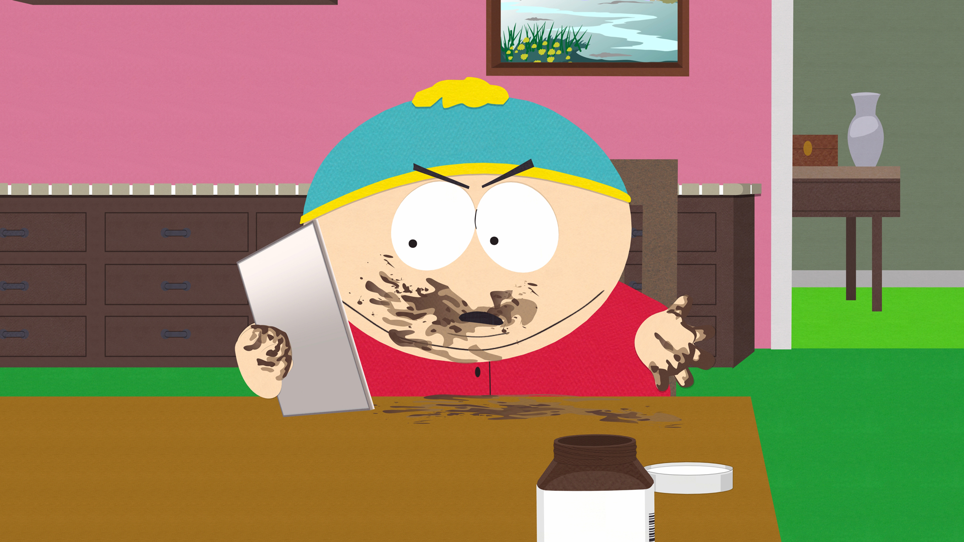South Park on Twitter "Cartman is furious with his mom when she tells