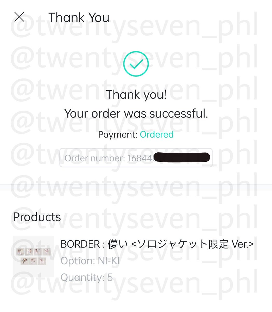 mondaycrumbs's tweet photo. #27_proofs // #27_updates
secured❗
— 5 sealed border:hakanai solo jacket (ni-ki) https://t.co/5tqgvG7i4M