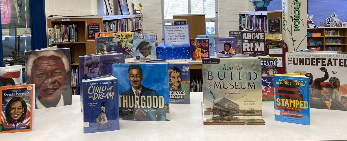 Celebrating reading <a href="/Lees_Corner_ES/">Lees Corner ES</a> by reading I Am Enough by @LadyGraceByers. Kindergarten students then created their own “I am” statements. We are also celebrating African American authors, artists, scientists, athletes &amp; so many other contributors. #weneeddiversebooks