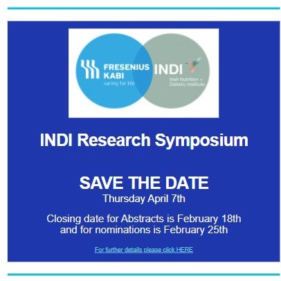 🚨📢📢Calling ALL INDI members. Have you changed your dietetic practice in the last few years? We would love to hear about at the <a href="/trust_indi/">INDI</a> Research symposium. Consider apply for the Quality Improvement in Practice Award. Closing date is Feb 25th bit.ly/3Jx8b0P 📢📢🚨