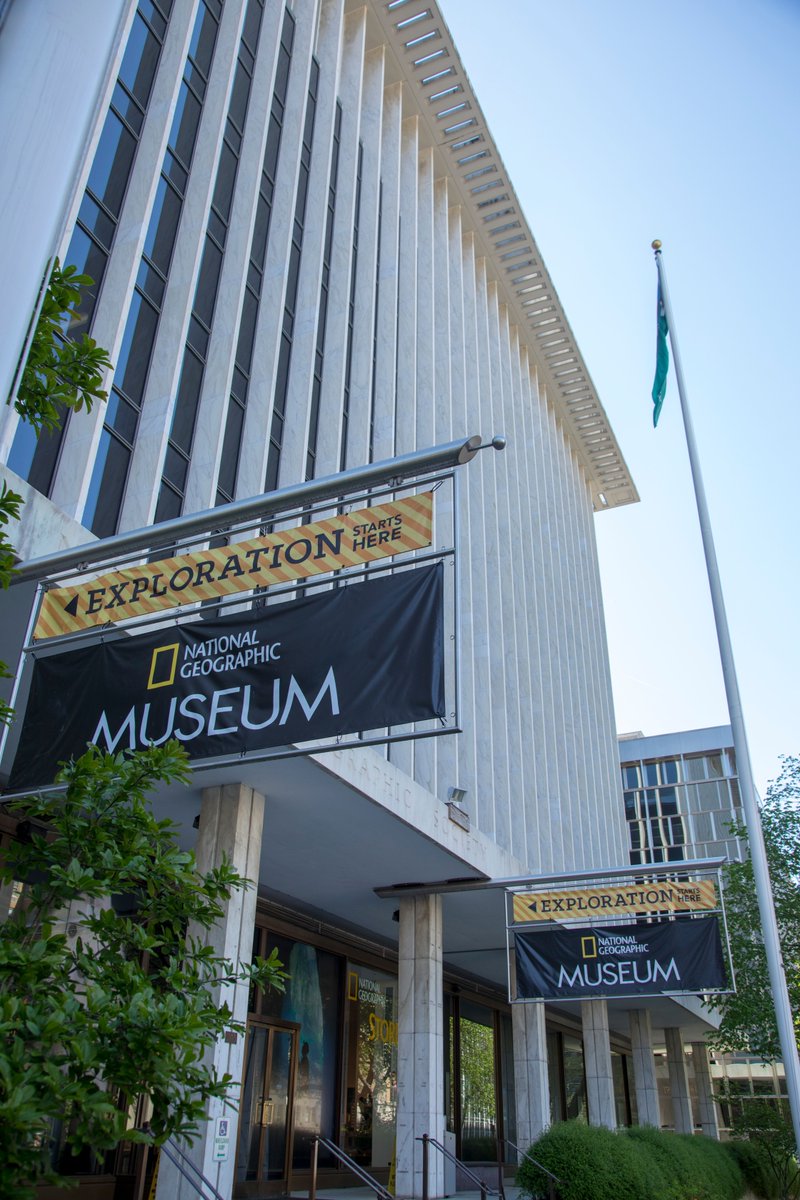NatGeoMuseum's tweet photo. Today is the day we officially reopen our doors! 🏛️ 🎉  After nearly two years of being closed, we are thrilled to welcome visitors Wednesdays through Sundays from 10:00am to 5:00pm with special provisions to keep staff and visitors safe. https://t.co/KoeHZFULTr