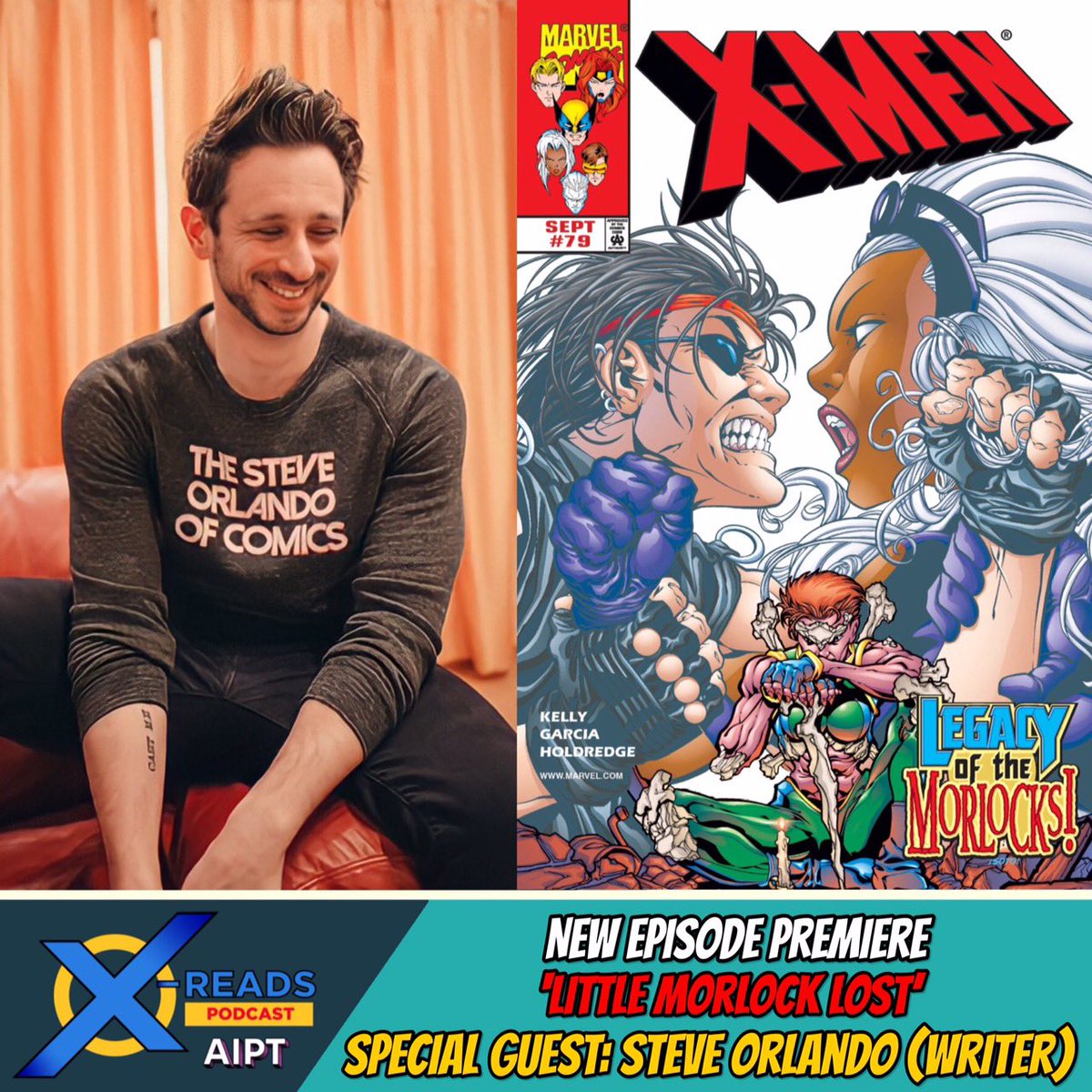 X-Reads Podcast (@xreadspodcast) on Twitter photo 𦴠New Episode Day π¦΄
Author <a href="/thesteveorlando/">The Steve Orlando</a> joins us on the show to talk Marauders, the new 2099 celebration, and to recap one of his favorite back issues - X-Men 79 (vol. 2). Steve is a massive Marrow fan and gushes how she and 13 year old he are one in the same.
Link in bioβ¬
οΈ π¦΄ New Episode Day π¦΄
Author <a href="/thesteveorlando/">The Steve Orlando</a> joins us on the show to talk Marauders, the new 2099 celebration, and to recap one of his favorite back issues - X-Men 79 (vol. 2). Steve is a massive Marrow fan and gushes how she and 13 year old he are one in the same.
Link in bioβ¬
οΈ