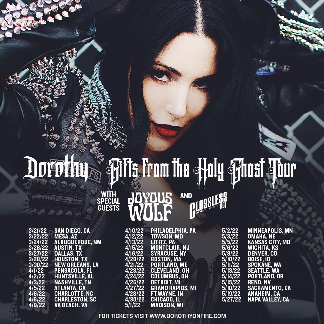 ClasslessActLA's tweet image. We're so stoked to share that we're joining @itsdorothysucka on the Gifts From The Holy Ghosts Tour!!! We think that Dorothy really embodies the spirit and vibe of rock ‘n’ roll and we’re so happy to do our first US tour with her. 🤘

Get tickets here: classlesslact.com