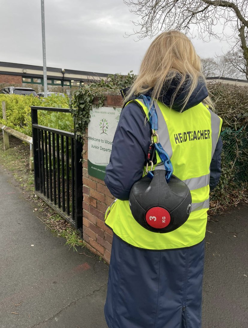 Our school are always championing healthy lives, healthy ways of living and mental health initiatives inside and outside of school (even the boss is supporting a national charity this week!) @medballchallenge
