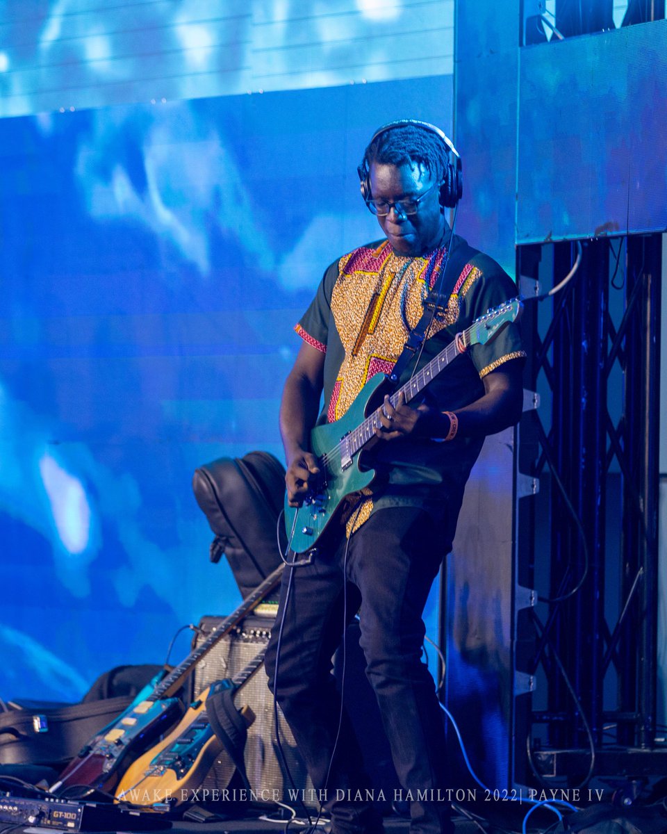 dornyoh's tweet image. On guitar last Sunday for @efegracemusic at the #awakeexperience with Diana Hamilton