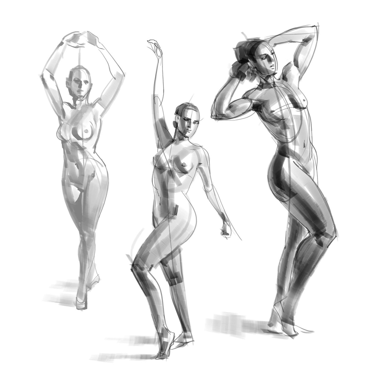 Back to figure drawing! #figuary2022 #croquis #croquiscafe