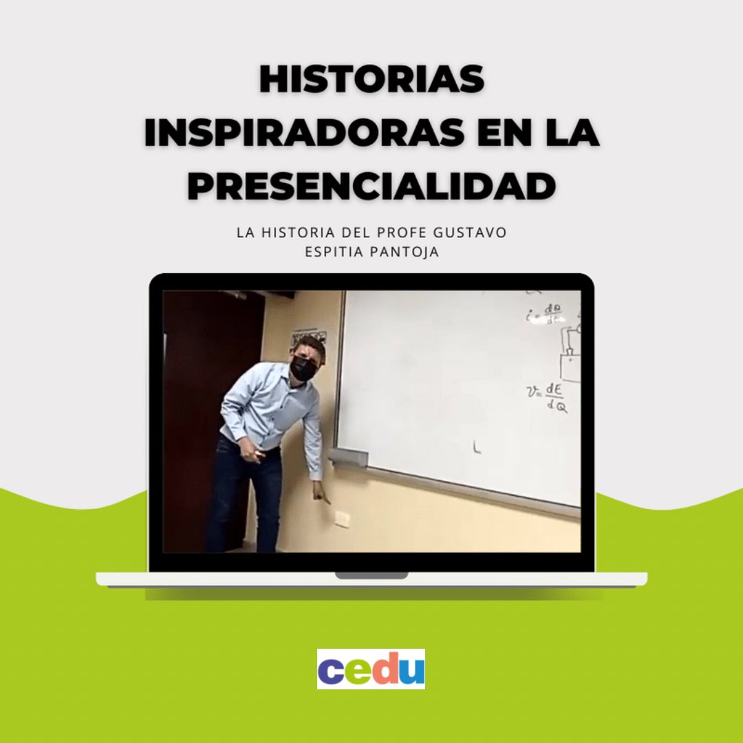 Cedu_Uninorte's tweet photo. Conoce la historia del profe Gustavo Espitia Pantoja, frente al primer caso de COVID-19, en uno de sus estudiantes.👨🏻‍🏫😷
La correcta interacción del profesor con sus estudiantes, facilitó el buen aprendizaje de la clase en general.
Mira el video ➡️ https://t.co/FsWZilCJtj https://t.co/MDFuyvrXuq