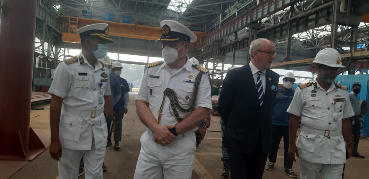 NLinBD1's tweet photo. Very happy to introduce ๐ณ๐ฑ Navy Captain Robert van Bruinessen to our counterparts in the BD ArmedForces @theBDnavy and to a few stakeholder. Robert took up his position of Defence Attachรฉ in our embassy. He is based in New Delhi but ambitious to spend a lot of time in ๐ง๐ฉ#NLBD50 https://t.co/QjRk2NEqr1