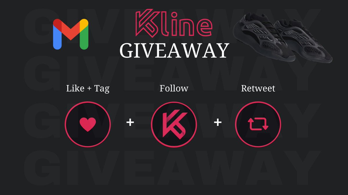 KlineAccounts's tweet image. 🚨GIVEAWAY🚨
To Win:
- Follow 
@KlineAccounts
- RT
- Like
- Tag 2 accounts
Make sure to follow all these steps!
*72 hours*

Prize:
- 3 One Click Gmail's each to 3 winners
*Prepare for upcoming Yeezy Supply drops*