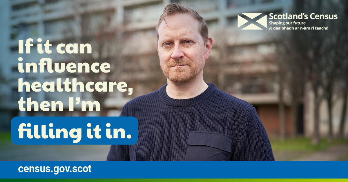 #ScotlandsCensus2022 is coming! The census is the official count of everyone in Scotland and we all need to fill it in. 

Look out for your letter in the post ✉ They will start dropping on doormats from the 28 February #CensusReady