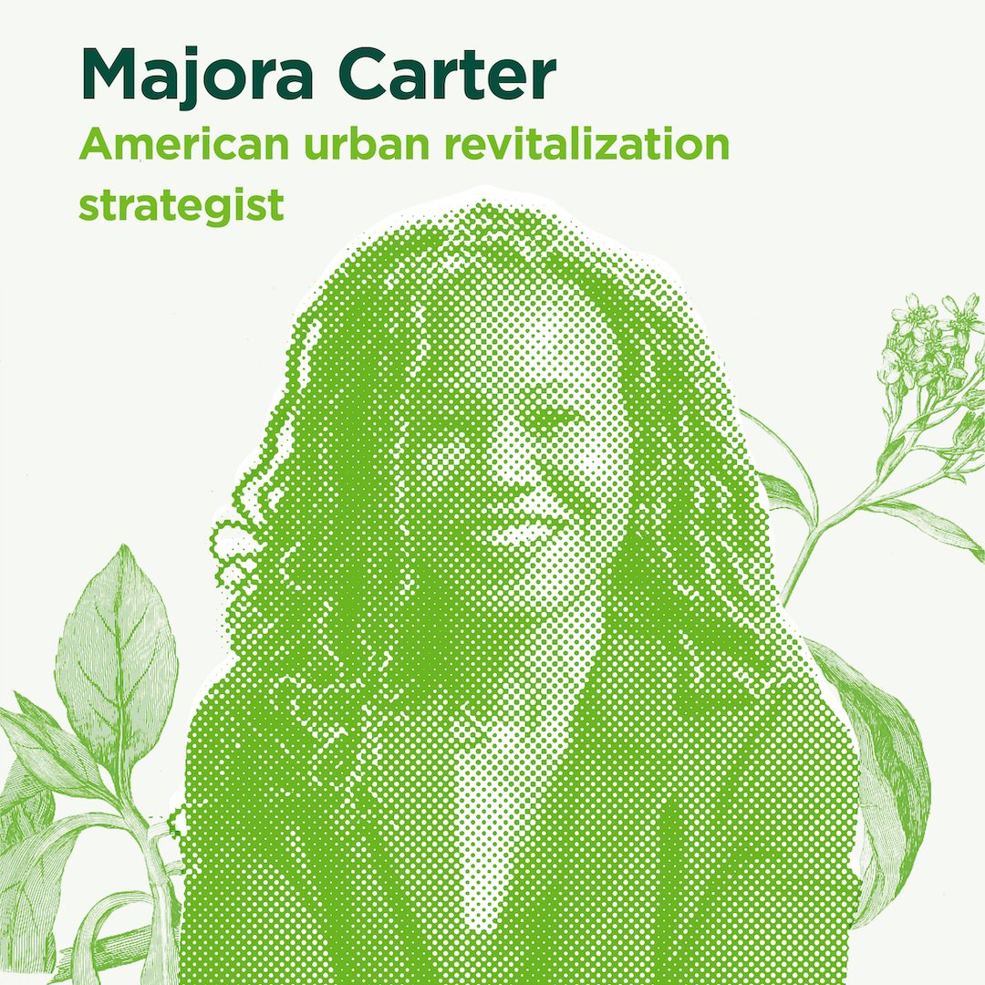 Unifi Solutions (@unifisolutions) on Twitter photo Majora Carter is an urban revitalization strategist who has worked to introduce sustainable programs into the Bronx. She's the founder of Sustainable South Bronx, which works to address economic and environmental issues in the South Bronx. #BlackHistoryMonth <a href="/TheHOPEProgram/">The HOPE Program</a> Majora Carter is an urban revitalization strategist who has worked to introduce sustainable programs into the Bronx. She's the founder of Sustainable South Bronx, which works to address economic and environmental issues in the South Bronx. #BlackHistoryMonth <a href="/TheHOPEProgram/">The HOPE Program</a>