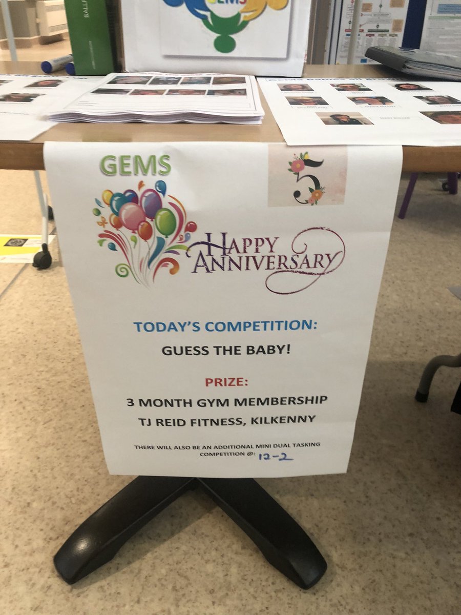 GEMS KILKENNY (@gemskilkenny) on Twitter photo Today’s competition for a 3 month membership to <a href="/TJReid12Gym/">TJR Health & Fitness</a> was ‘Guess the <a href="/GemsKilkenny/">GEMS KILKENNY</a> baby’ #dementia #olderpersonsawarenessweek #winnerwinner #cuties #localbusiness @IEHospitalGroup <a href="/lukes_ck/">St. Luke's General Hospital Carlow/Kilkenny</a> Today’s competition for a 3 month membership to <a href="/TJReid12Gym/">TJR Health & Fitness</a> was ‘Guess the <a href="/GemsKilkenny/">GEMS KILKENNY</a> baby’ #dementia #olderpersonsawarenessweek #winnerwinner #cuties #localbusiness @IEHospitalGroup <a href="/lukes_ck/">St. Luke's General Hospital Carlow/Kilkenny</a>