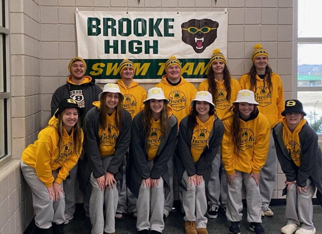BrookeAthletics's tweet photo. Good Luck to our Bruin Swimmers at states!
#BrookePride 
@BHSBruinswv @BrookeCounty https://t.co/NeUJIbPfqL
