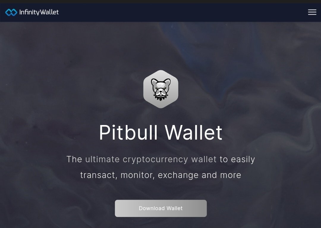 BscPitbull's tweet photo. Hold, Store securely $PIT in wallet
Exchange $PIT with over 30 pairs
Monitor in-depth #Pitbull portfolio 
All on Infinity Wallet

Stay tuned on @InfinityWallet for giveaway announcements 📢

Download to explore more about $PIT and monitor great stats on ➡️
https://t.co/ljHtIviyu0 https://t.co/YmP56lIAJM
