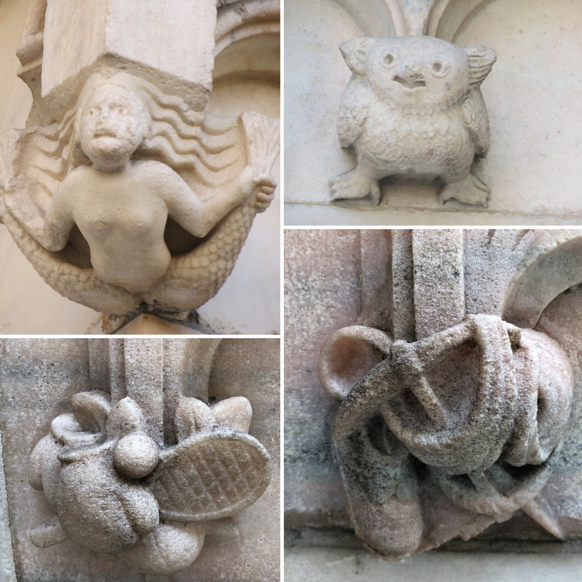 DuomodiMilano's tweet photo. #Sapevateche sulle alte pareti marmoree del #DuomodiMilano si collocano ben 746 "peducci" ossia piccoli elementi decorativi, tipici del #gotico, rappresentativi del gusto, degli avvenimenti importanti e dello stile di vita delle varie epoche che la Cattedrale ha vissuto https://t.co/jbdndL1WHR