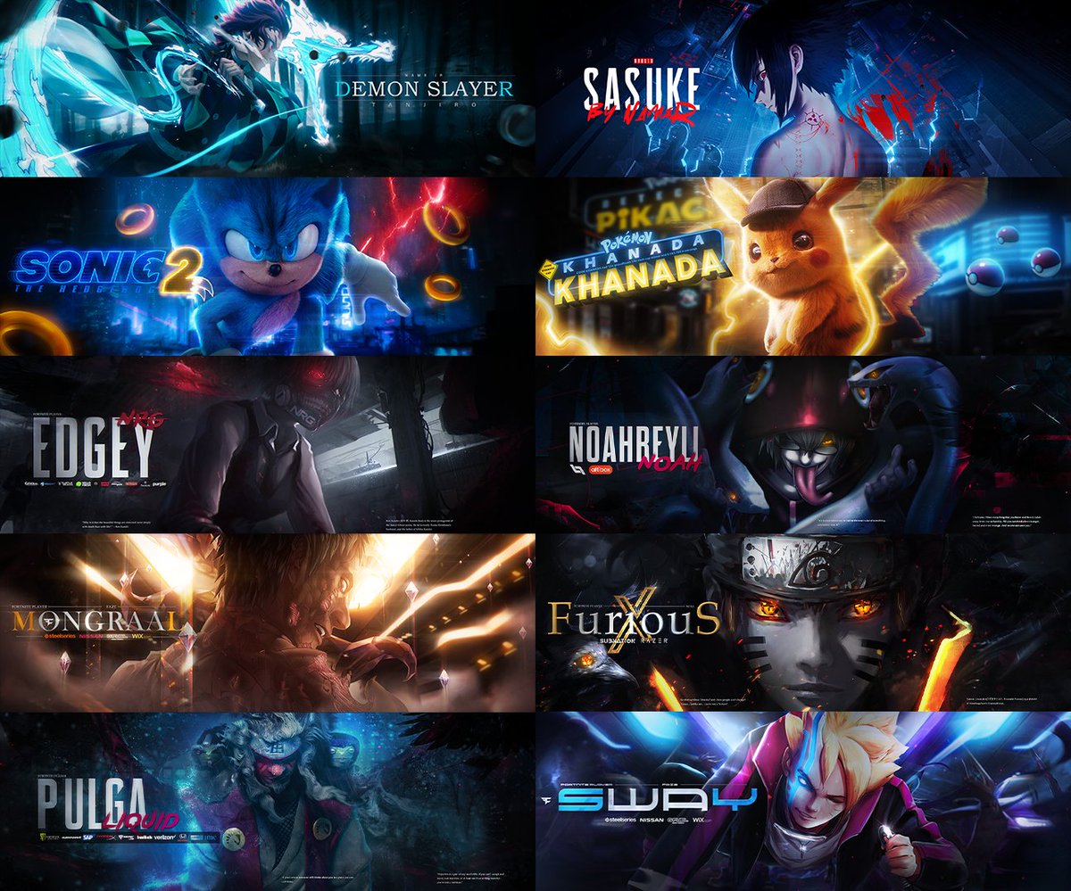 Making free headers
like and comment a character