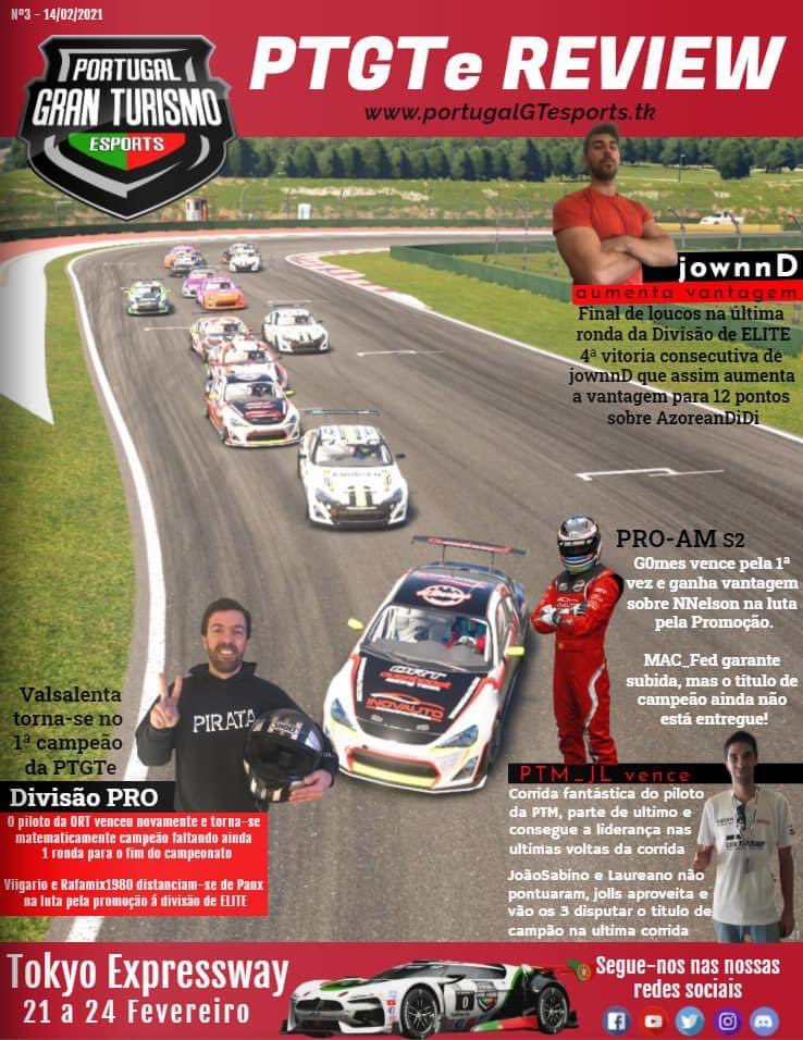 Estamos em semana de descanso para preparar a ronda 7, a última desta temporada 0. 
Desta vez os pilotos seguem para uma corrida no traiçoeiro circuito citadino de Tokyo Expressway! Retas longas e curvas com pouca visibilidade, onde os muros não servirão de escapatória…
Até já💪