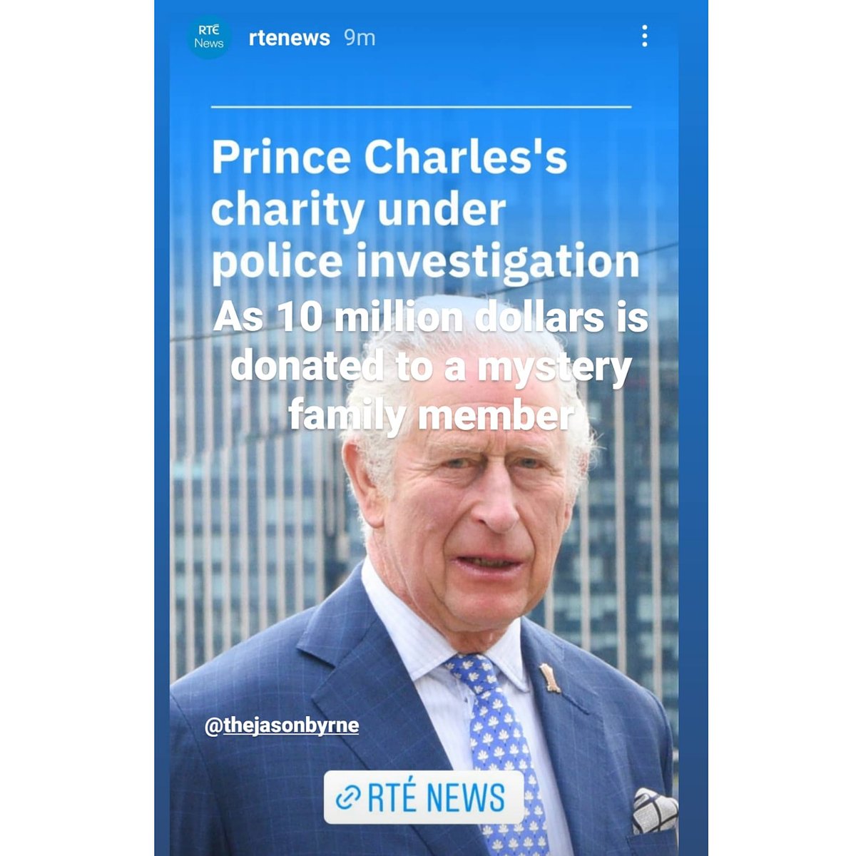 thejasonbyrne's tweet image. Wow I wonder where the Money went? #PrinceAndrew