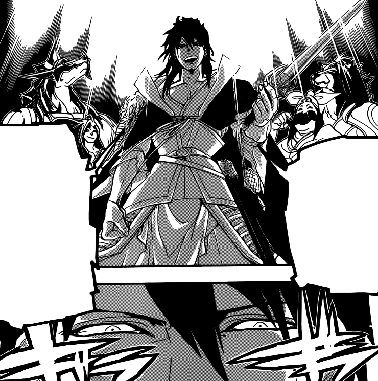 ¿Lo que el virrey está viendo es un Fandom de Magi activo?