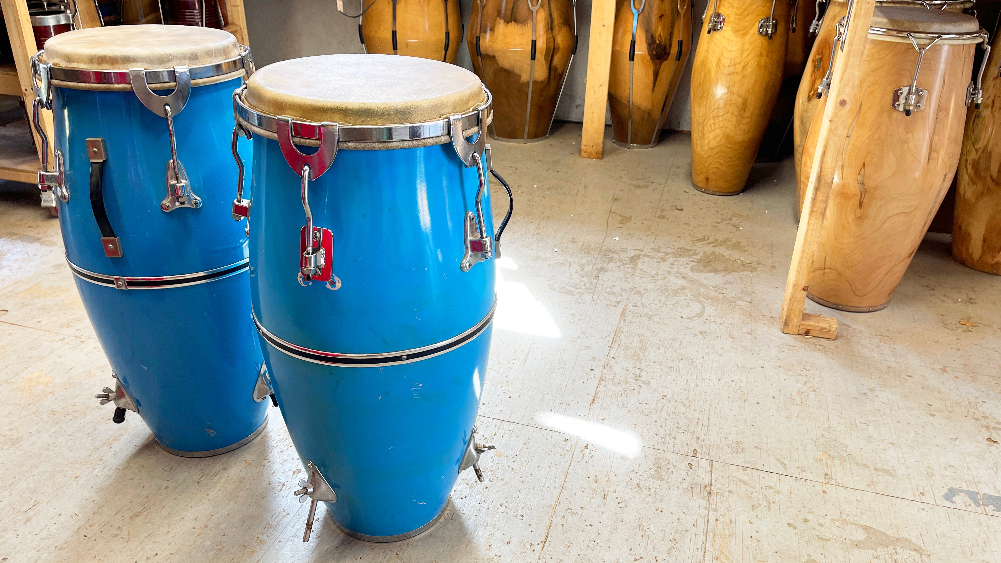 Fiberglass congas shop