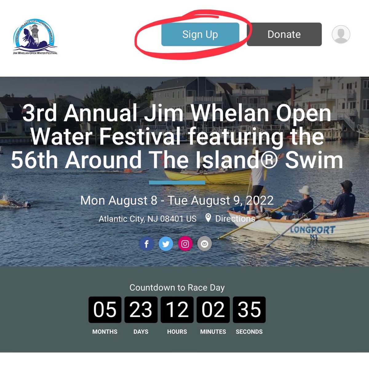 jwopenwater's tweet photo. Registration for all events in the 3rd Annual #JWOWF is now open!

If you’re interested in the 56th Around The Island®️ Swim, all registrations &amp; documentation MUST be submitted by March 15 to be included in our Selection Committee!

#openwaterswimming #swimming #AtlanticCity https://t.co/bOm5viiDMv