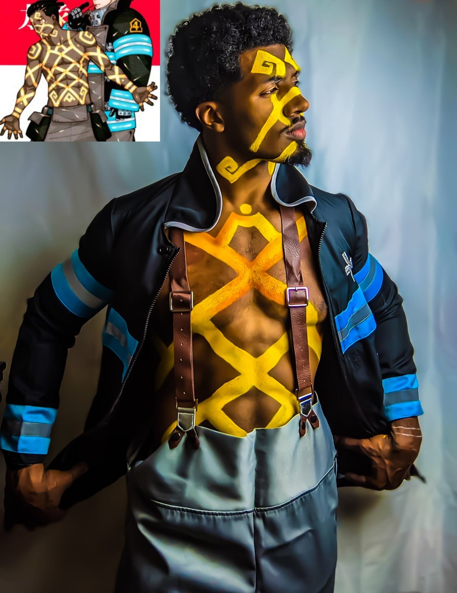 Day 16 of 28 Days of Black Cosplay, @michaelgreatnessjohnson as Ogun from F...