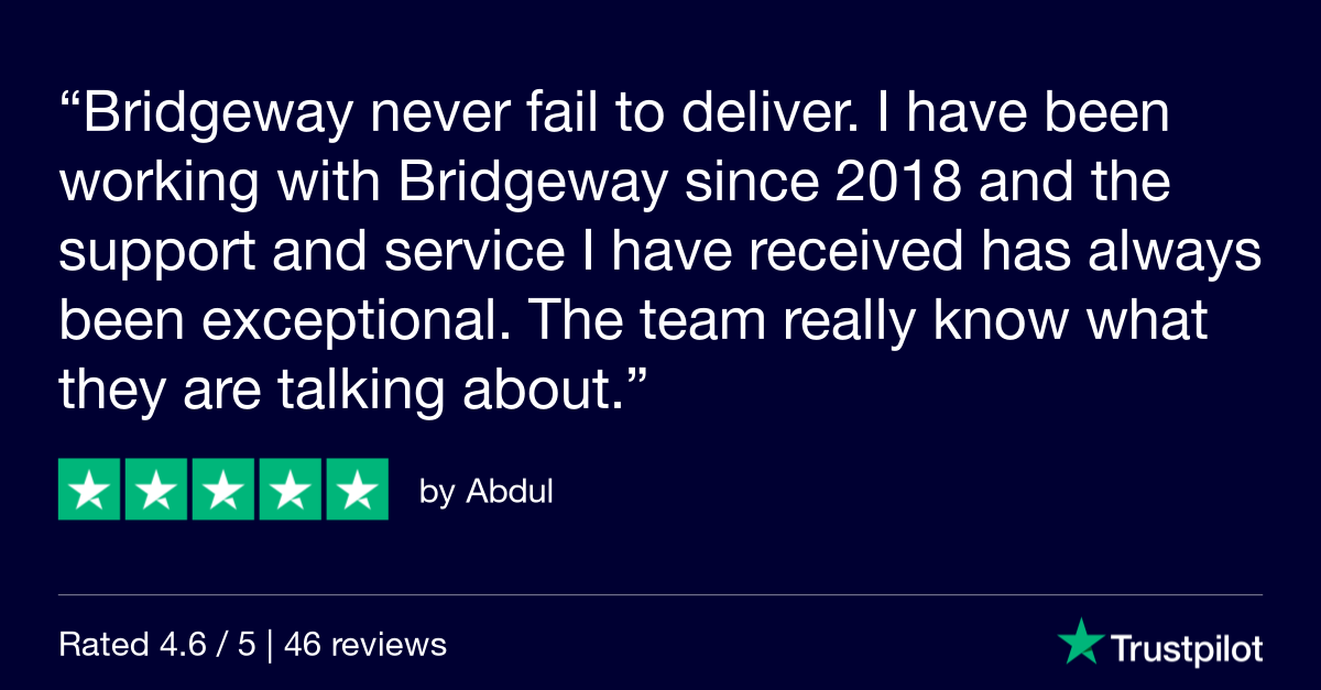 A fantastic new 5-star #Trustpilot review for the team!

If you've had a great experience with us, head over to Trustpilot and leave a review: hubs.la/Q014gZ-90