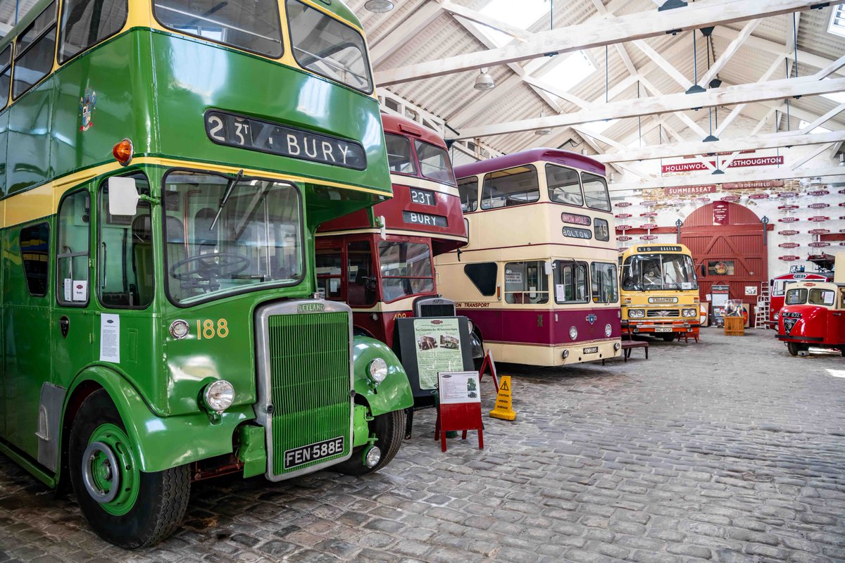 Enjoying a day out on the ELR? Don’t forget to swing by the fantastic Bury Transport Museum. Explore the stories of people who lived and worked in Lancashire throughout the Industrial Revolution. 🚗 🚌 🚂

Find out more: bit.ly/3HTzxhb