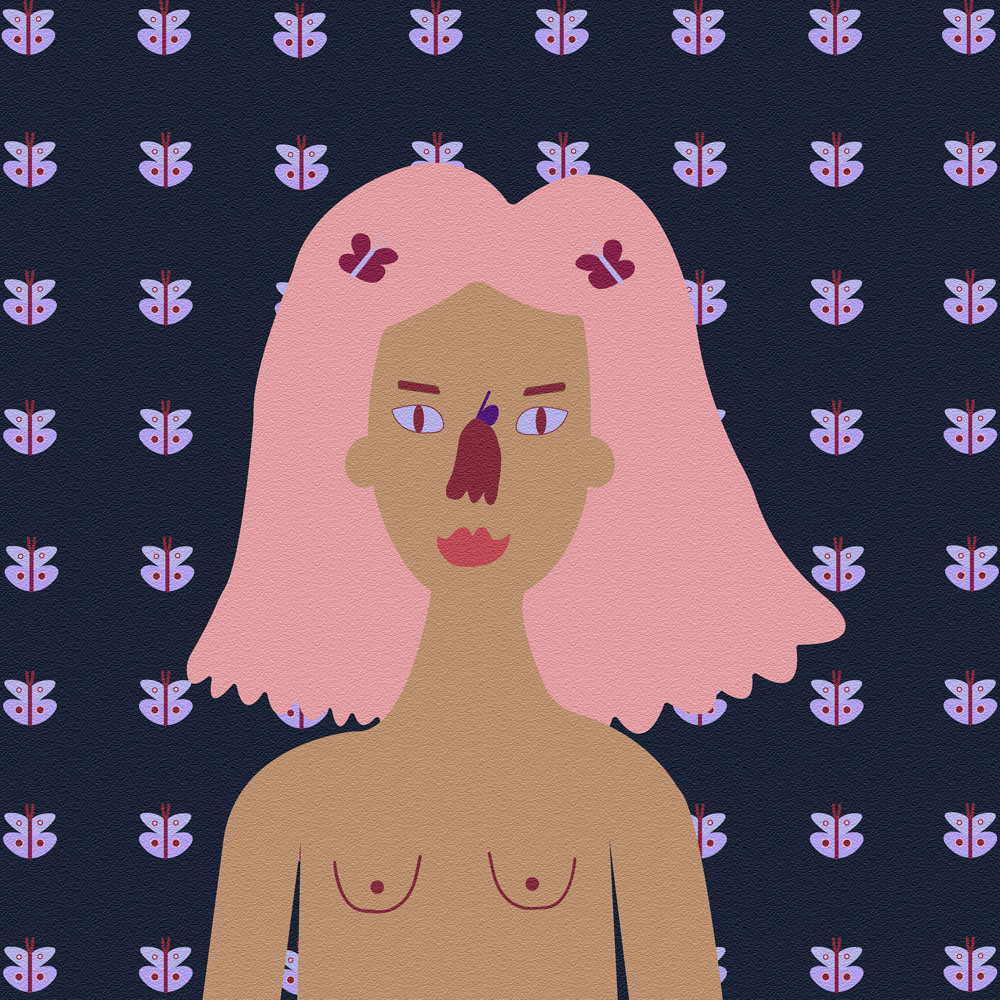 momeniverse's tweet photo. New one in #Momeniverse 💜
She is RoseApple Tribe people. Her name is Violet. She is Make up artist and she love to take care butterfly in her studio. She confident in herself and always stand for the way she choose.

#NFTCommunity #WomenInNFTs #NFTdrop #NFTCollection #Polygon https://t.co/4aX6bZ8Kdl