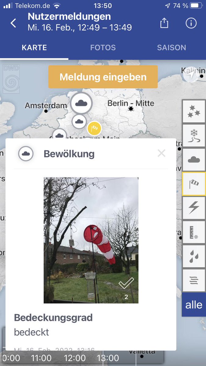 DWD_presse's tweet photo. Die kritsche Wetterlage begleiten viele Nutzer:innen der DWD-#Warnwetter-App bereits mit Wettermeldungen und auch Fotos. Danke! /kis https://t.co/ubHAImGxl3