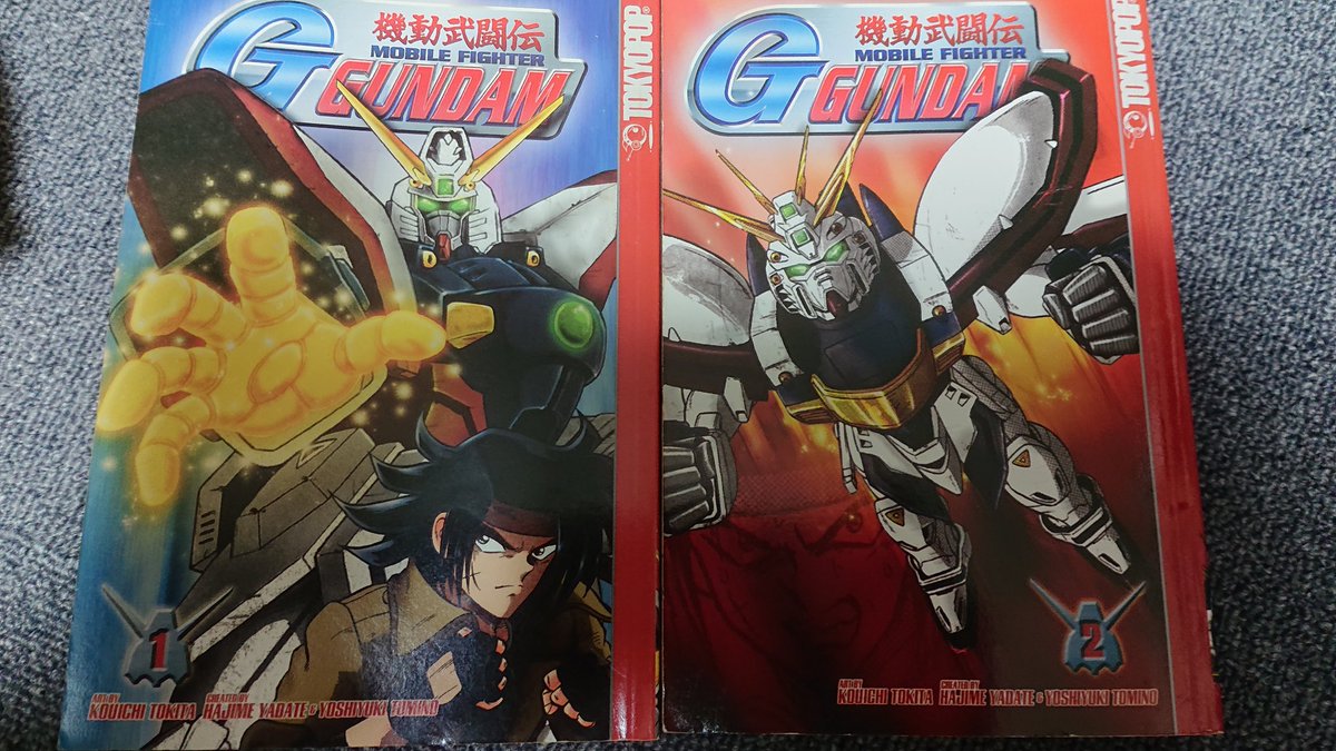 皆さんこんばんは！ 本日ゲットしたのはこれ！Gガンダムの漫画(海外版
