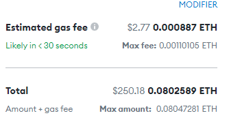 0xViztoz's tweet photo. 3$ pour des faire des tx sur eth et personne en parle ????????? https://t.co/rCwsxe8q2a