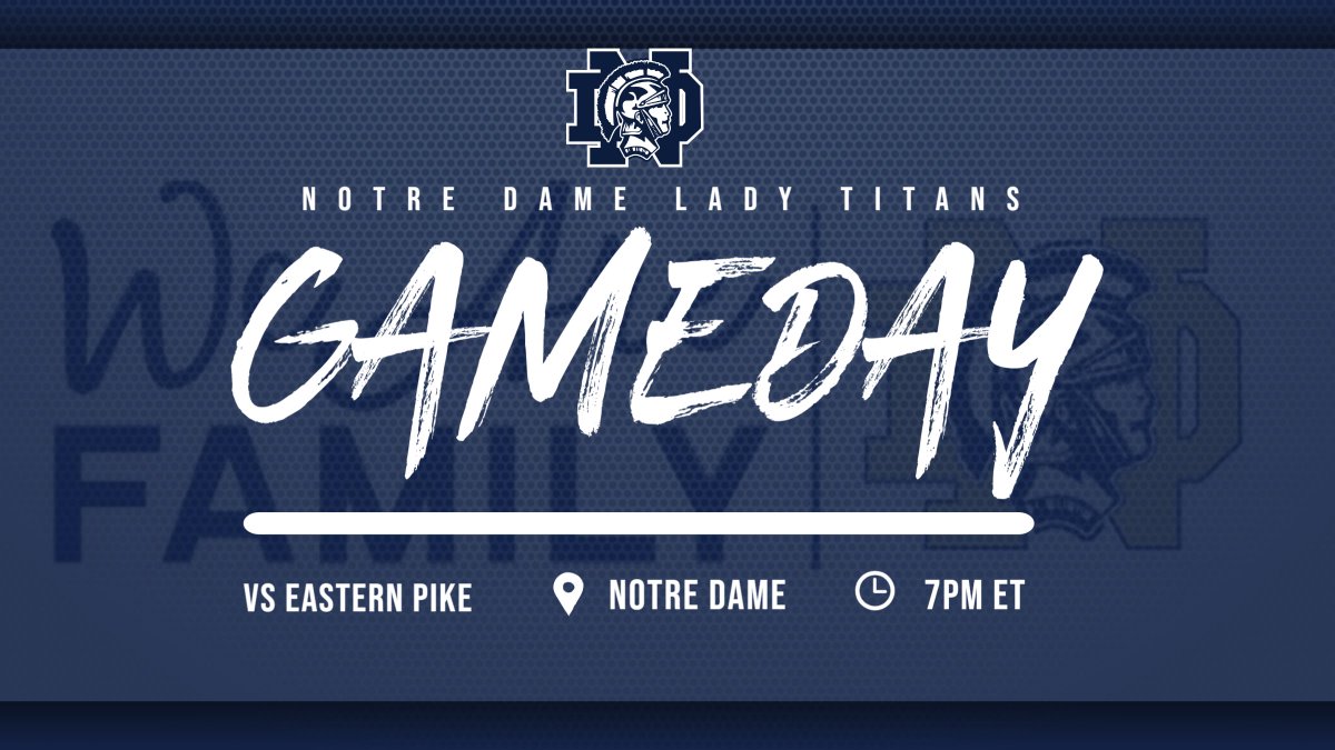 GoNDTitans's tweet photo. Lady Titans will take on the @EPEaglesSports tonight in a Sectional Final, tip off is set for 7pm. #itsgotime #weplayD https://t.co/mvSPfpWrFI