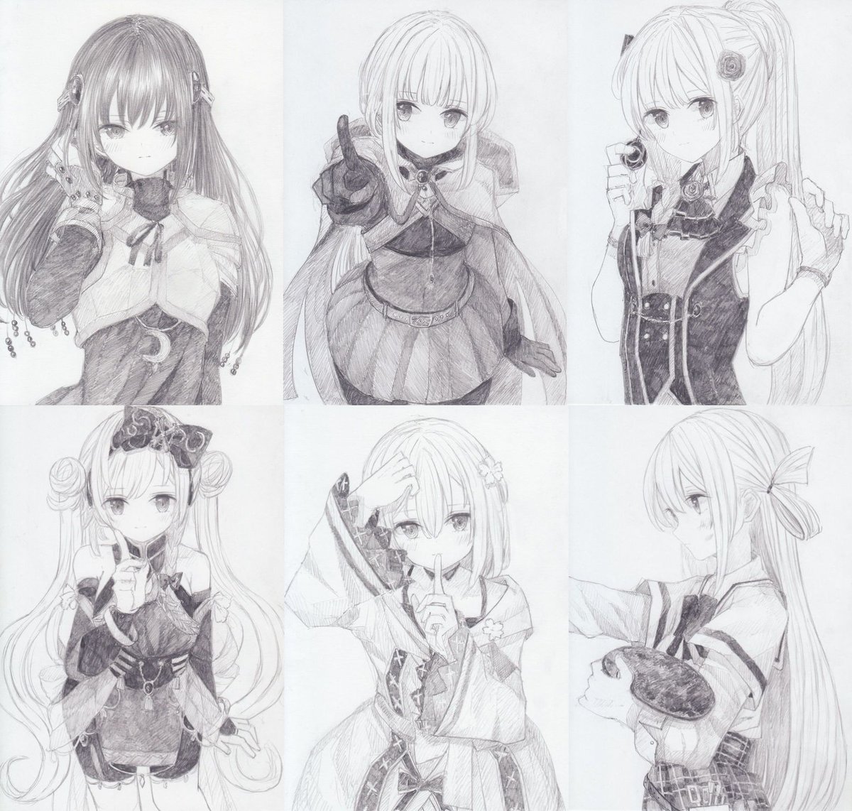 アナログ手描きイラスト