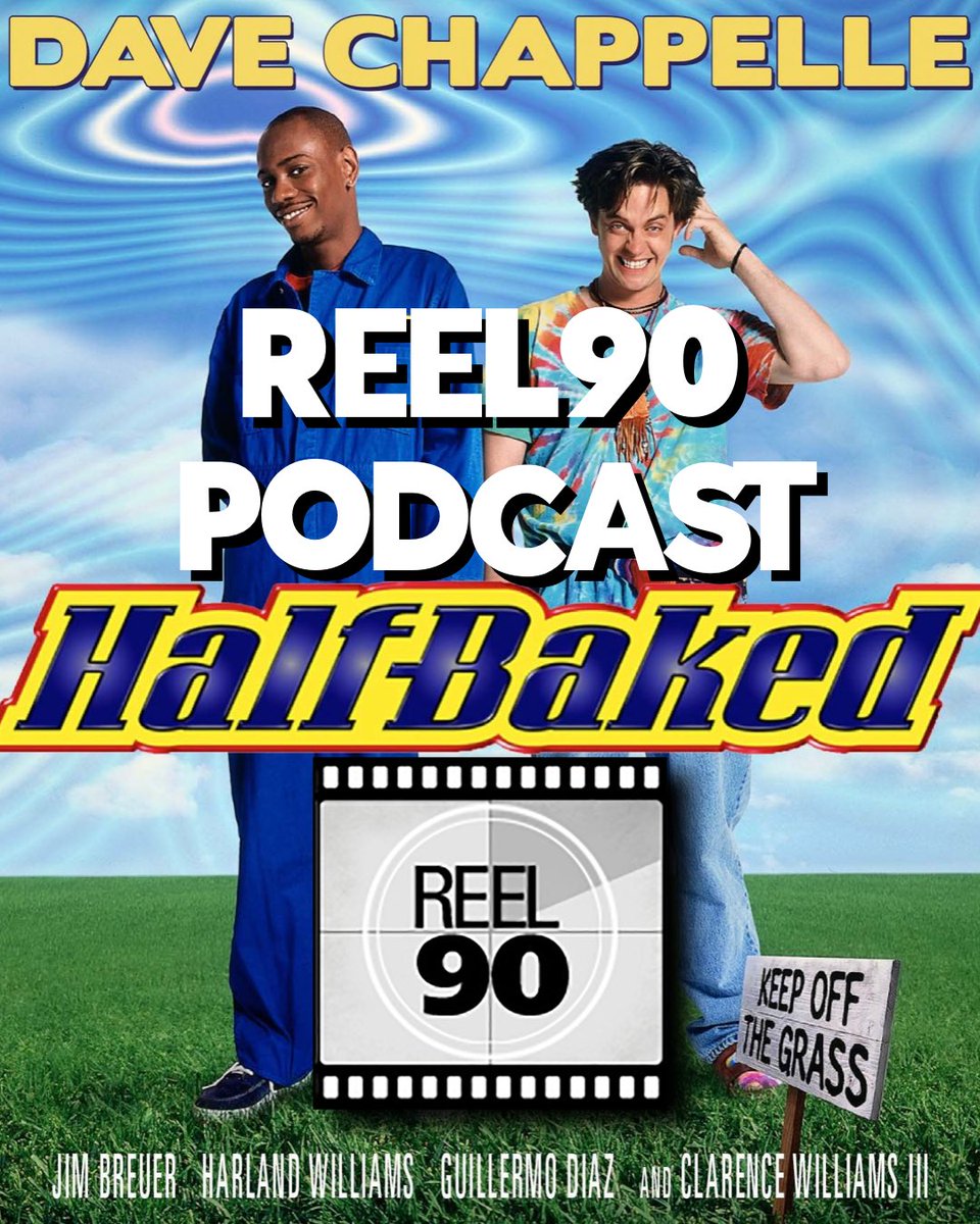 RickyGlore's tweet photo. Follow &amp; Listen to REEL90 Podcast, where we exclusively talk about 90’s movies, wherever you get your podcasts.

https://t.co/18q7SDwNaU

#90smovies #90spodcast #halfbaked #davechappelle https://t.co/n5w0n3zmI3