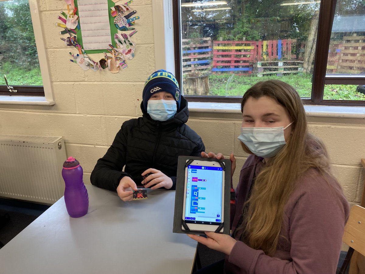 As part of our Digital Excellence Cluster, I visited @BallycahillNS this morning. Thanks to Ciara, Dan and the boys and girls of 5th and 6th class. We had a very enjoyable time working with micro:bits. #STEM #SEFstem #SEFdigital
@PDST_TechinEd <a href="/PDSTie/">PDST</a> <a href="/LeanneEdu/">Leanne Lynch</a> <a href="/cbsthurles/">CBS Thurles - An Edmund Rice School</a>