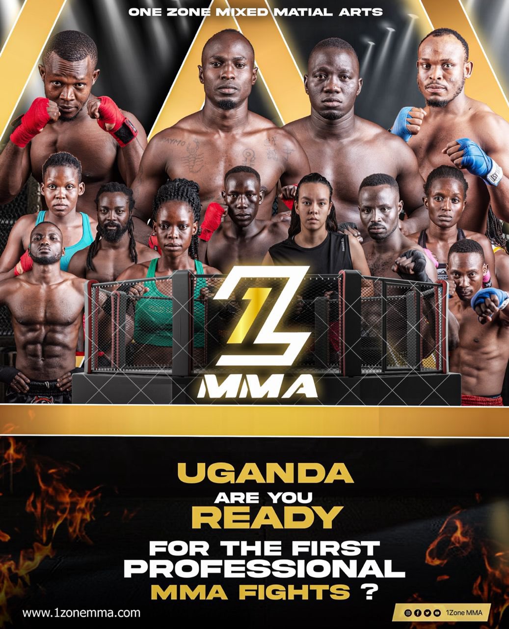 brevpapir Tak syv CJ 💋🤍 on Twitter: "1Zone MMA is the first Mixed Martial Arts Platform  formed in East Africa, promoting MMA fighters in the region, uplifting them  to a global level through providing a