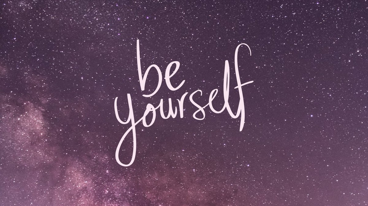 GM everyone, this is just a reminder to keep on being true to yourself. 

#NFT #WomeninNFT #NFTs #NFTcommunity