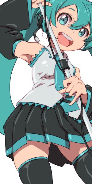 #初音ミク は勝手できるから描きやすい 