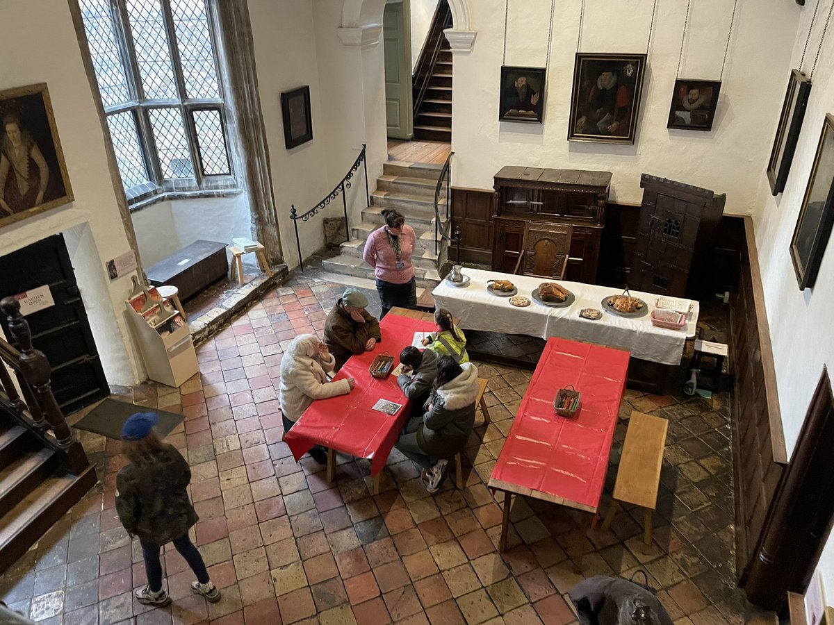 Open for business! Thrilled to see a steady stream of visitors <a href="/StrangersHall/">Strangers' Hall</a> this morning on our first day of the new season! And welcome back to our super front of house team too! Drop in visitors are very welcome this afternoon.