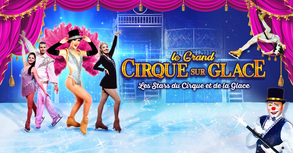 Les stars du cirque et de la glace vous donnent RDV à #Mulhouse au <a href="/ParcExpo68/">Parc Expo</a> pour un spectacle féerique et inédit pour toute la famille, avec la tournée du Grand Cirque sur glace, samedi 19 et dimanche 20 février !🤡🎪⛸️❄️
👉 cirque-glace.com